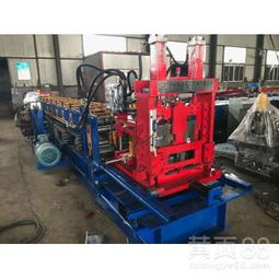 【可调型号c型钢机液压驱动生产c型檩条压瓦机设备】-